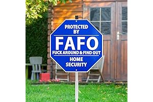 Fuck Around and Find Out Yard Sign