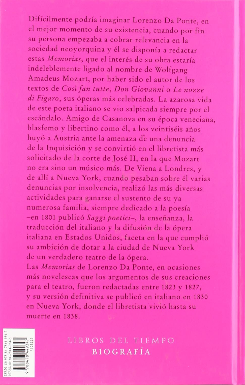 Memorias: 223 (Libros del Tiempo)
