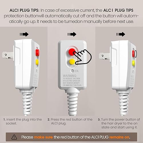 Miniatura 7 de Fentgo Cepillo secador de pelo, sistema de peinado y secado de aire 5 en 1 desmontable, juego de cepillos de aire caliente profesional para secado