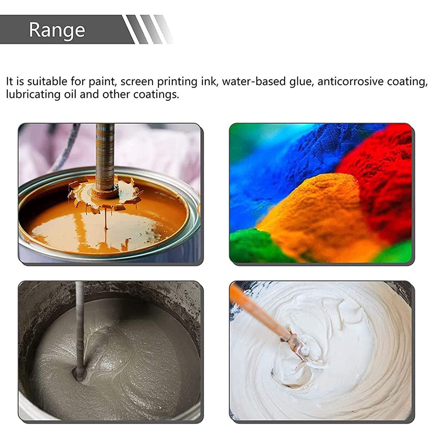 Mélangeur à levage automatique en acier inoxydable de 5 gal/20 L, mélangeur de bureau, diamètre de la machine d'agitation de peinture 10 cm, 1500-2600 tr/min, pour usine de peinture/colorant/résines