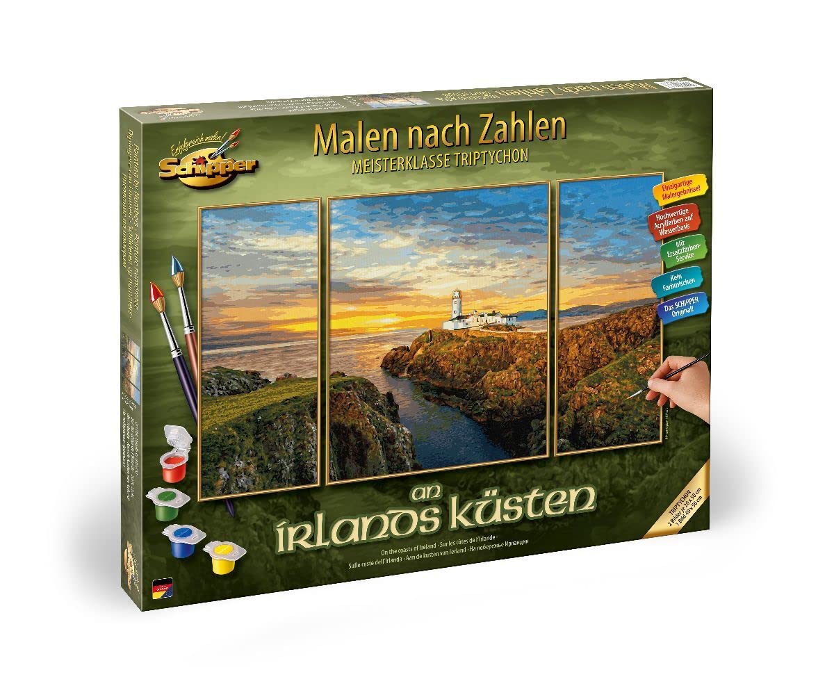 Malen nach Zahlen - An Irlands Küsten