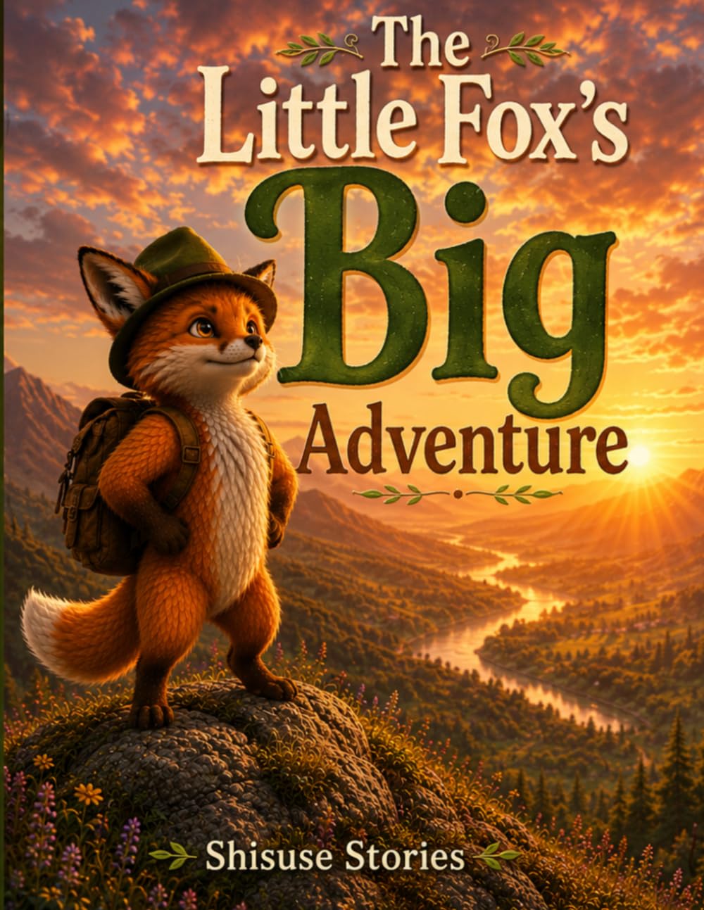 The Little Fox's Big Adventure: A Cozy Story and Colouring Book (Little Forest Adventures)
