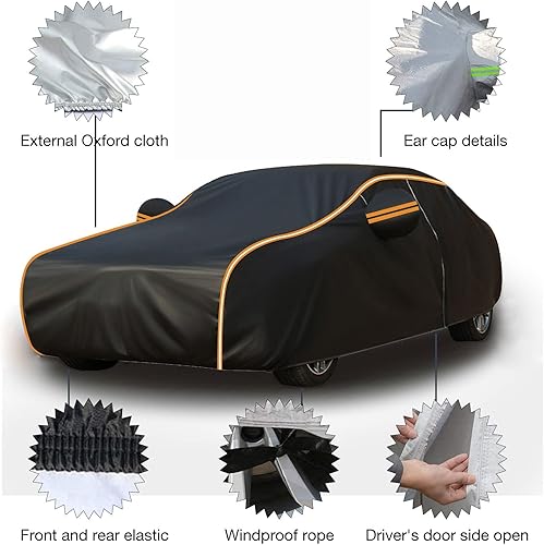 Miniatura 4 de Funda completa de automóvil para Dacia Sandero Stepway Sandero 2 Stepway Sandero 3 Stepway, cubierta de automóvil resistente al viento, protección