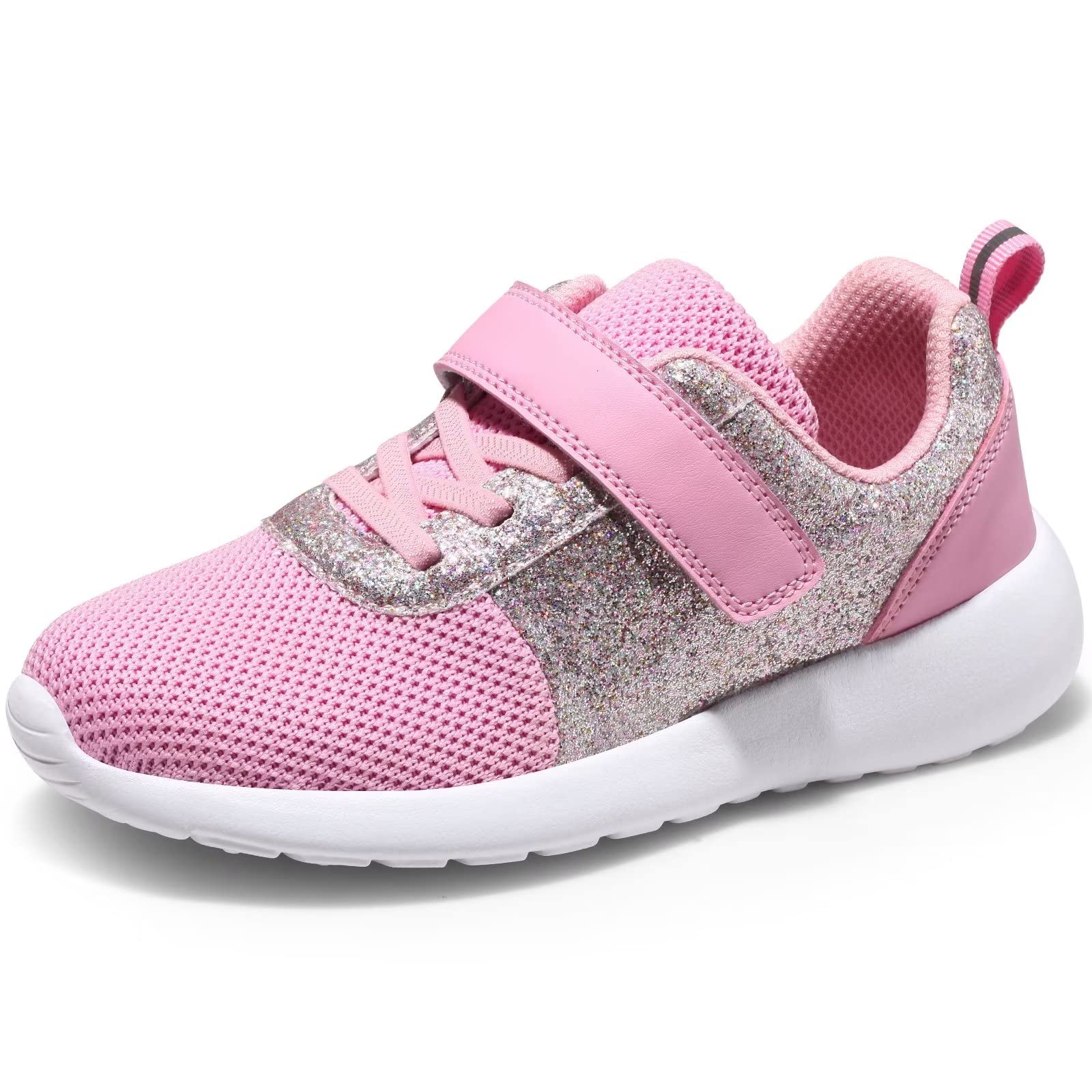 Harvest Land Girls Trainers Kids Athletic Shoes Toddlers Glitter Sneakers Breathable Tennis Running Sports Shoes — view 11