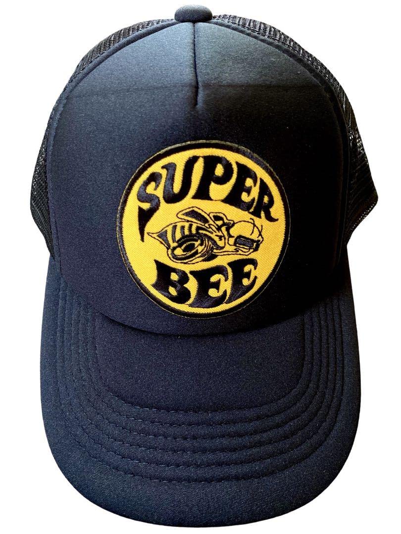 黒い軍用キャップ 金色エンブレム付き Amazon.co.jp: SUPER BEE スーパービー ワッペン付き メッシュ