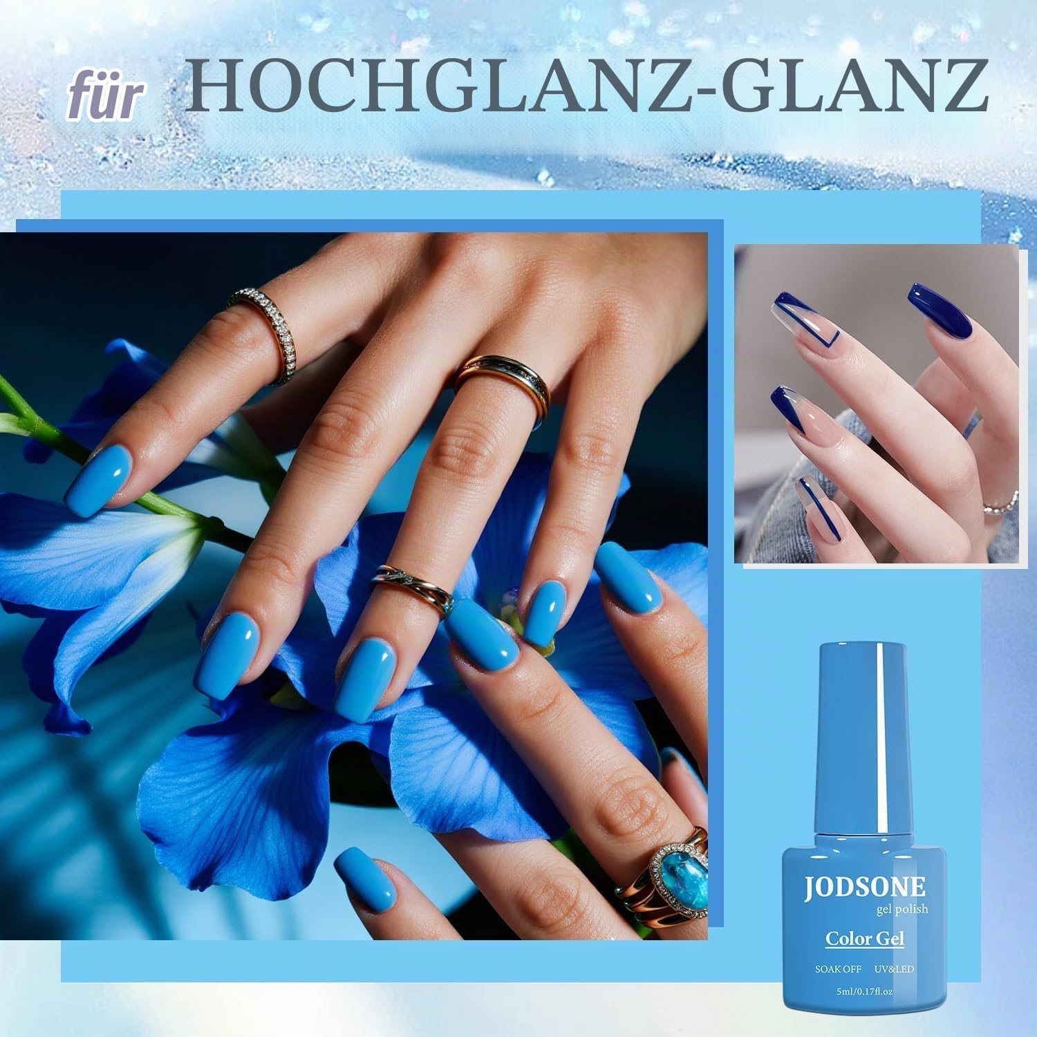 JODSONE Gleiche Farbe Gleiche Flasche 32 Farben Gel Nagellack Mit U V Licht Einweichen Glitter Base Top Matte Coat Maniküre Salon Home DIY