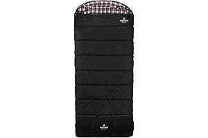 TETON Leef 35 Degree and 0 Degree Camping Sleeping Bag (Warm and Comfortable)