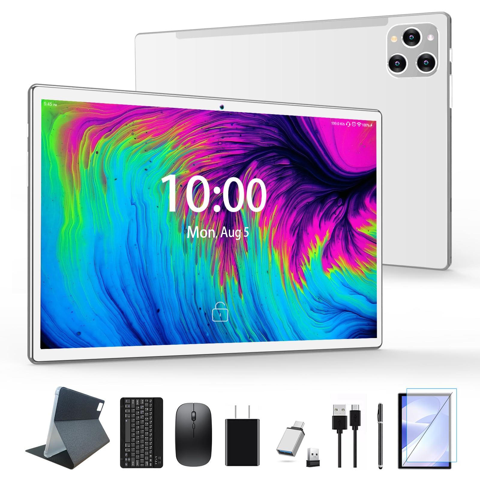 Amazon | 【新登場2024】2in1タブレット 8コアCPU 16GB(8GB+8GB)RAM 