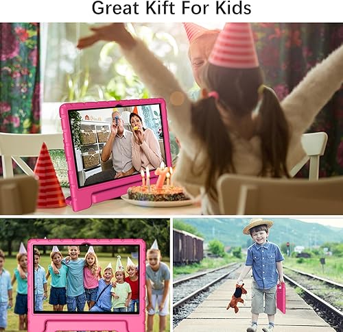 Miniatura 7 de ITDULCET Tableta para niños de 10 pulgadas, Android 13, 4 GB de RAM+64 GB ROM 8000 mAh, tableta para niños y adolescentes, WiFi 2.4G y 5G, cámara