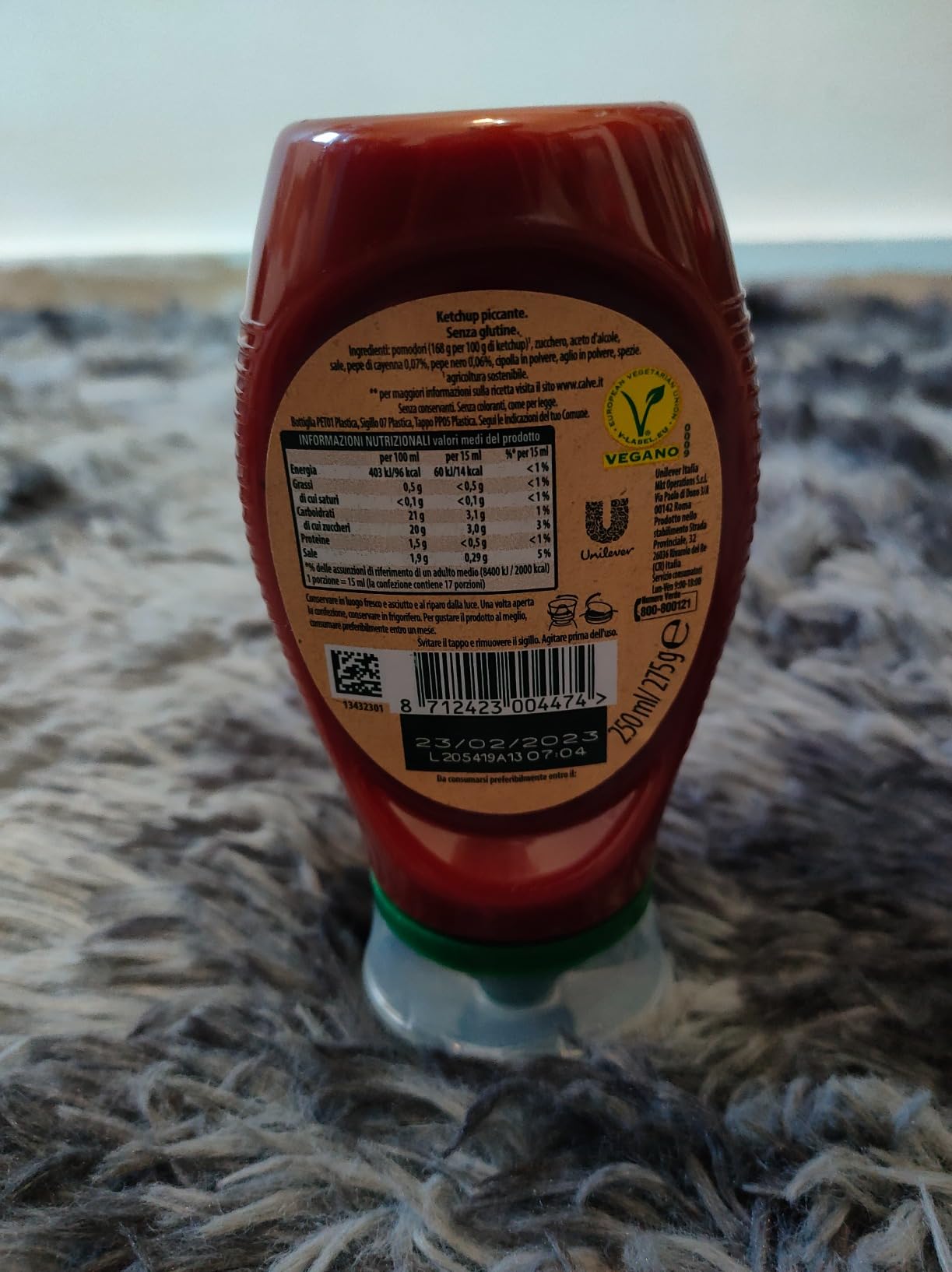 Ketchup Spezie Pomodori Hela Dal Gusto Piccante Delicato 800 Ml - Foto 6