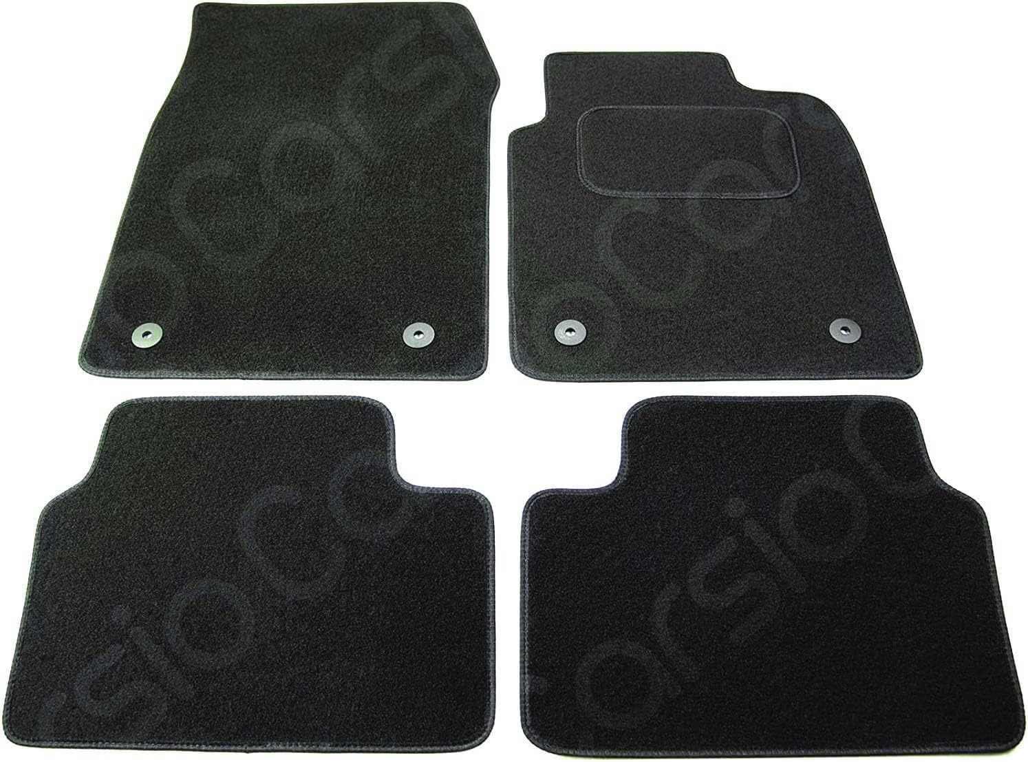 Genuine Vauxhall Adam Carpet Footwell Mats Tailored Fitted Black Set of
