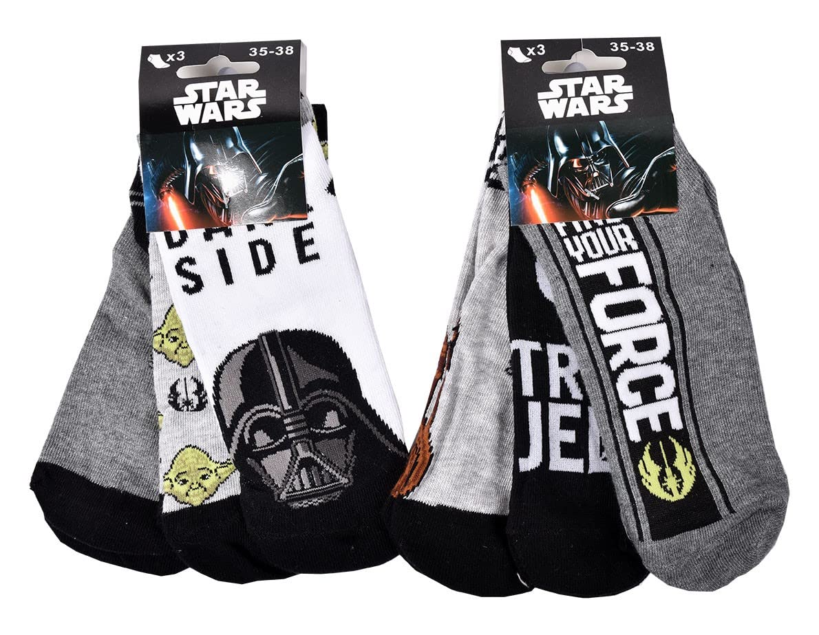 Disney Star Wars Socken Pack Jungen aus Baumwolle