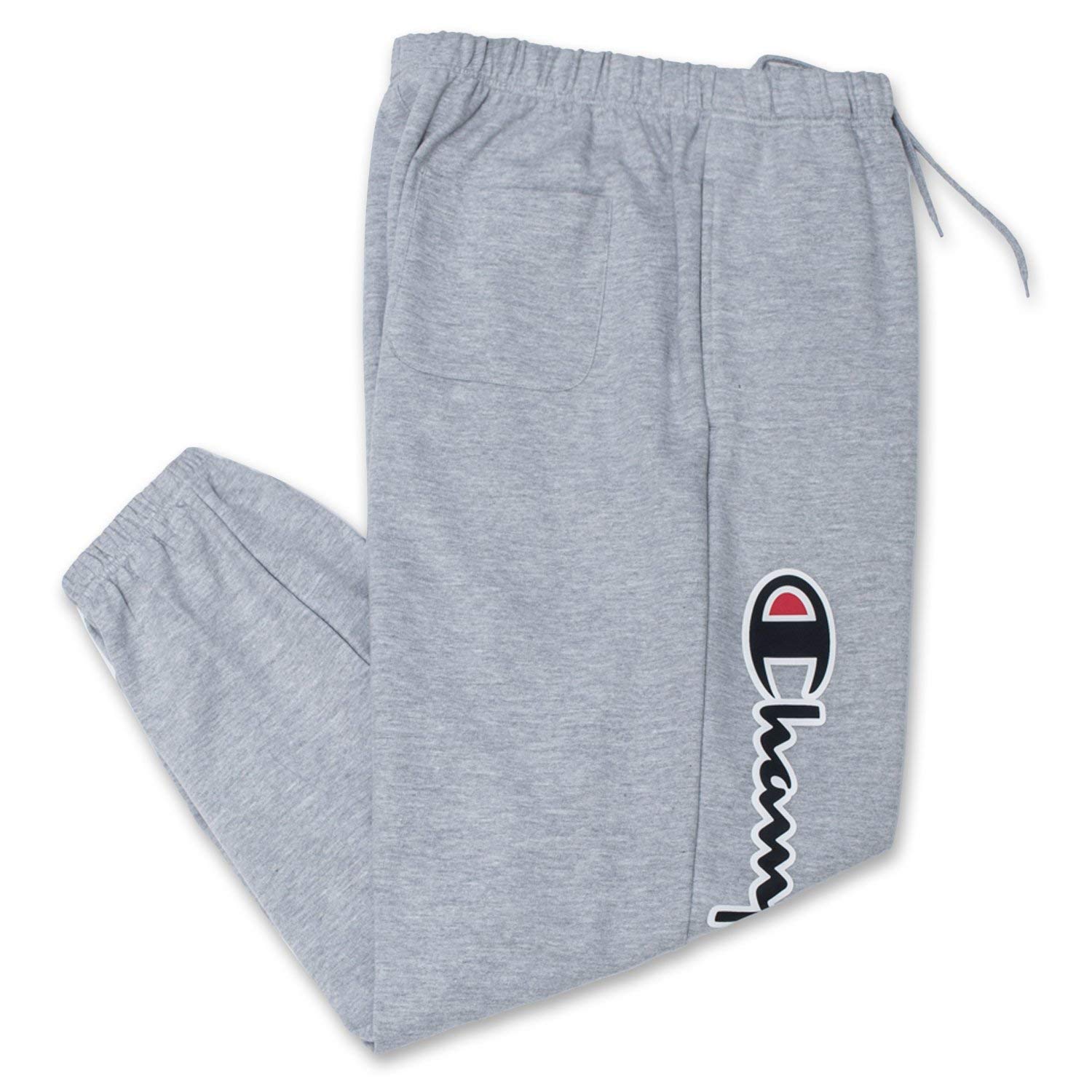 champion sweatpants for men big and tall - fleece sweatpant joggers for men heather grey
