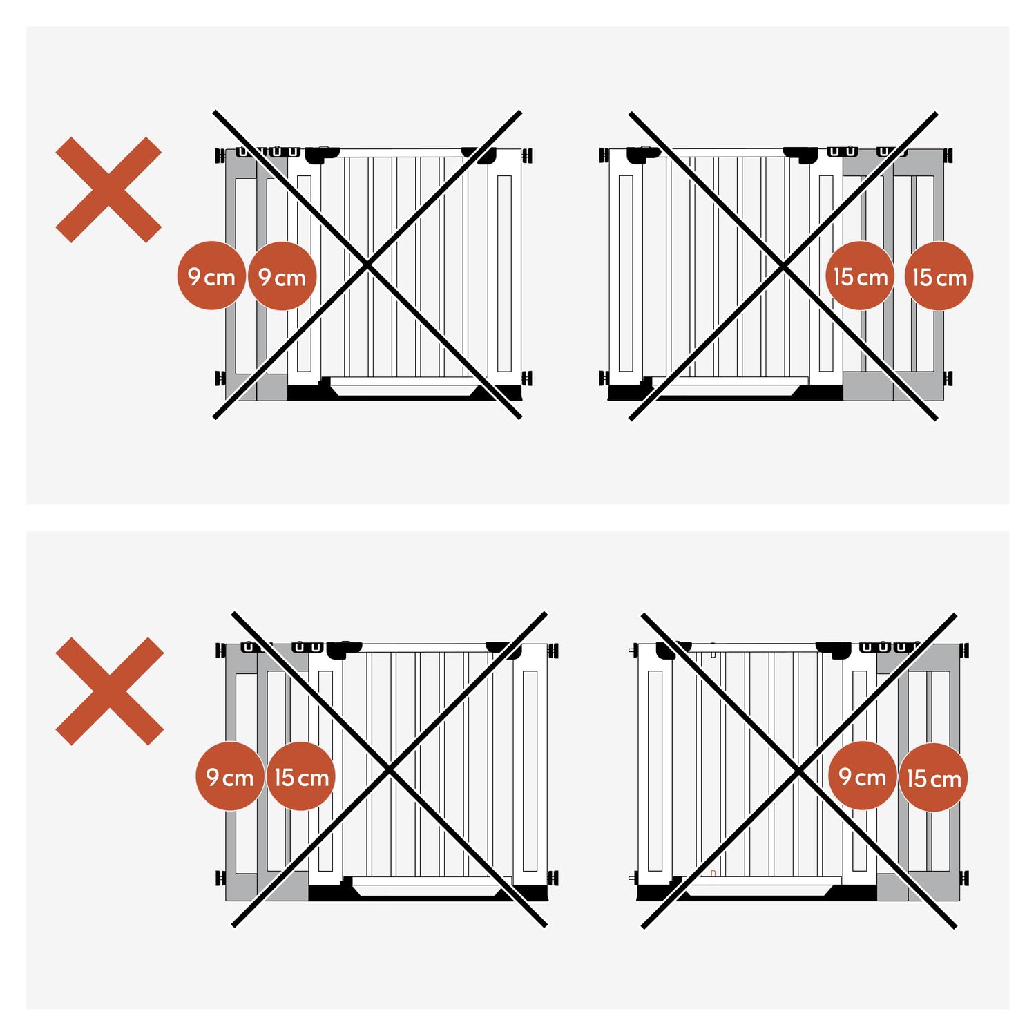 hauck Estensione da 15 cm Compatibile Cancelletto di Sicurezza Clear Step Easyclose Eco, Legno di Faggio - Accessorio per Cancellino Bambini e Cani