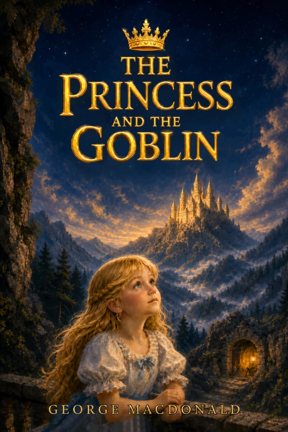 The Princess and the Goblin: Classic Illustrated Children's Book by George MacDonald