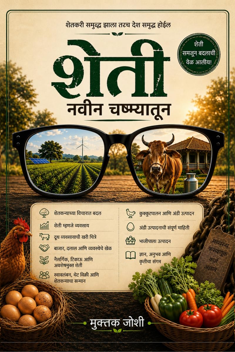 Sheti Navin Chashmyatun / शेती नवीन चष्म्यातून: शेतकरी समृद्ध झाला तरच देश समृद्ध होईल