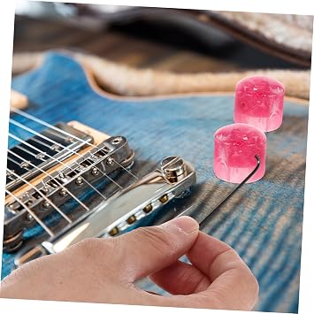 1set Electric Guitar Knob Plastic Rotary Control Knobs for Tone Volume Easy Installation Wrench Compatible Electric Guitars Basses Stylish Design