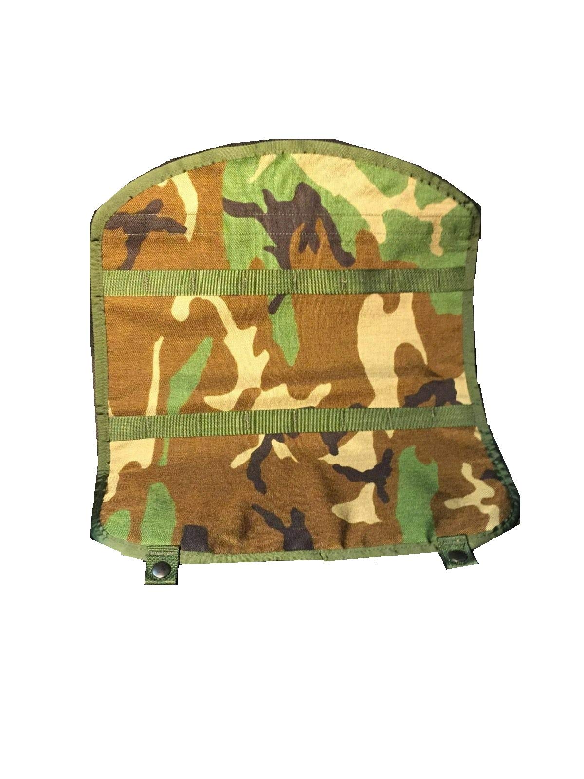 Wardog Surplus MOLLE II Panel Large RUCK Flap MAP Pocket Admin General Purpose Pouch Woodland