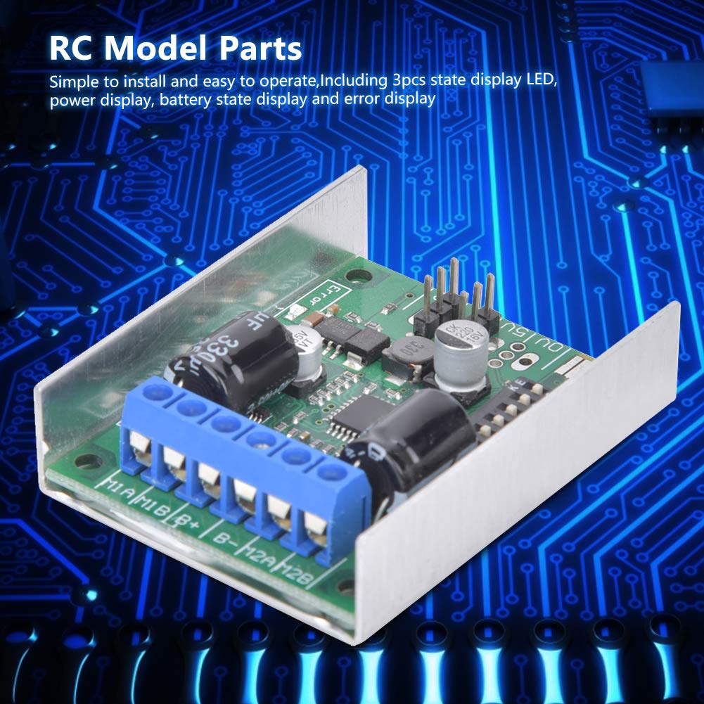 Kontroler RC Kontroler robota Wyświetlacz stanu LED Części robota przemysłowego 5 V z 2 portami wejściowymi sygnału dla robotów zdalnego sterowania i RC