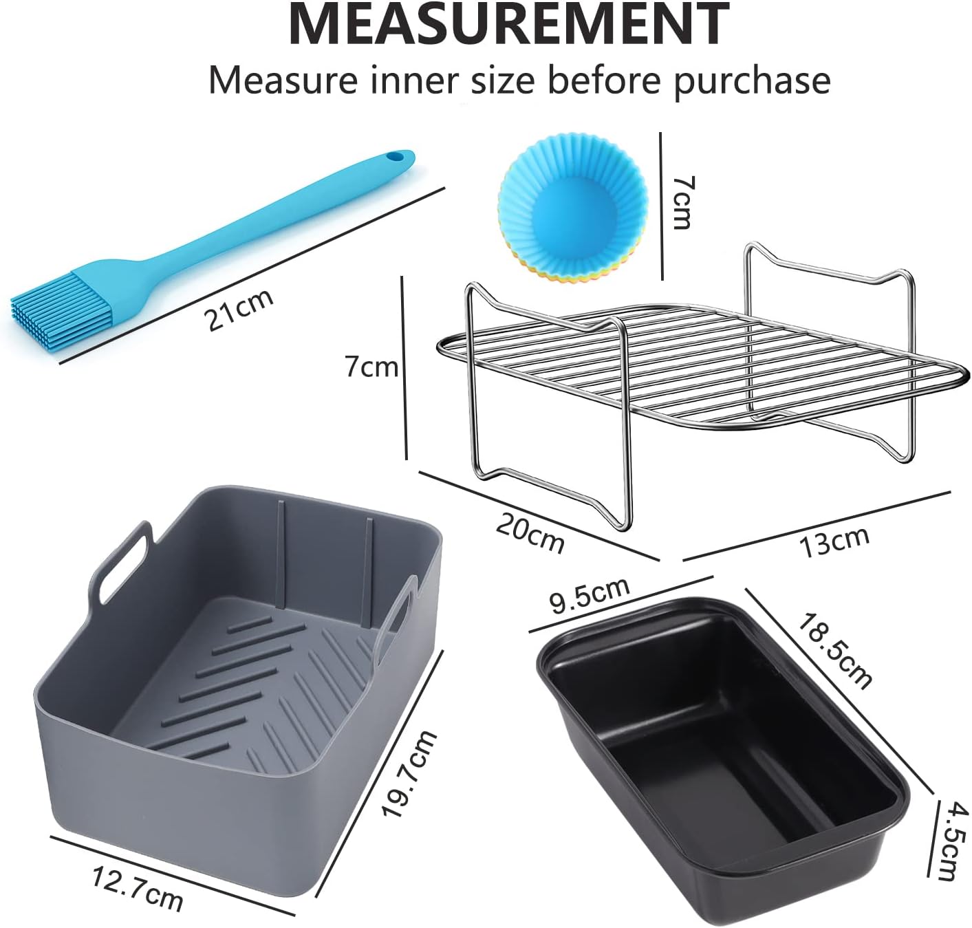 Lamapee Accessori per friggitrice ad aria per friggitrice ad aria a doppia zona Ninja AF300UK Lamapee Accessori per friggitrice ad aria per friggitrice ad aria a doppia zona Ninja AF300UK