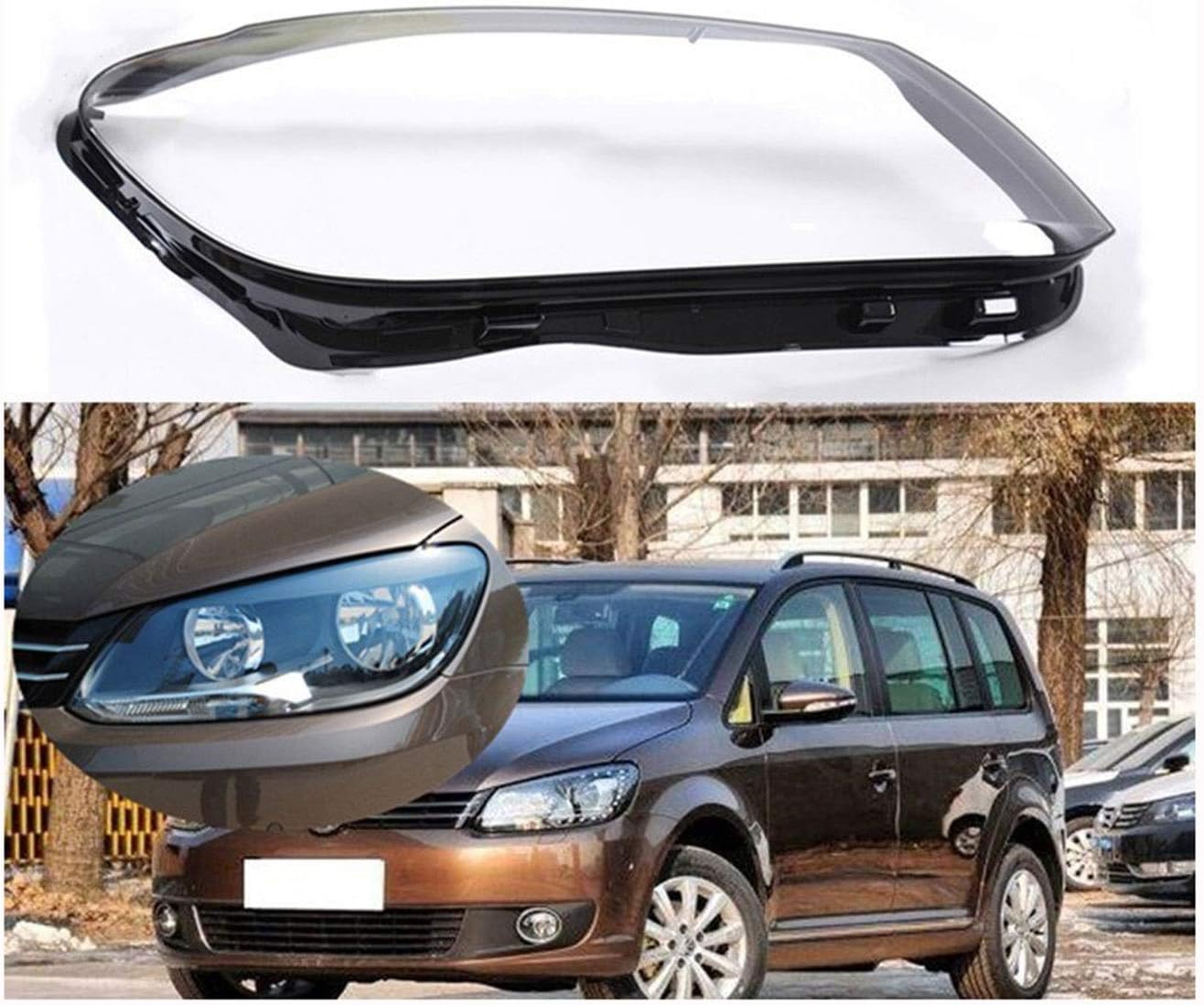 車のヘッドランプカバー 自動車のヘッドライトカバーフィット感のためのトゥーラン11 14ヘッドランプの透明なカバー ランプシェードランプシェルマスクヘッドライトカバーレンズヘッドライトガラス 5 大好評 Color Left Side 車のヘッドランプカバー 自動車のヘッドライトカバーフィット感のためのトゥーラン11 14ヘッドランプの透明なカバー ランプシェードランプシェルマスクヘッドライトカバーレンズヘッドライトガラス 5 大好評 Color Left Side