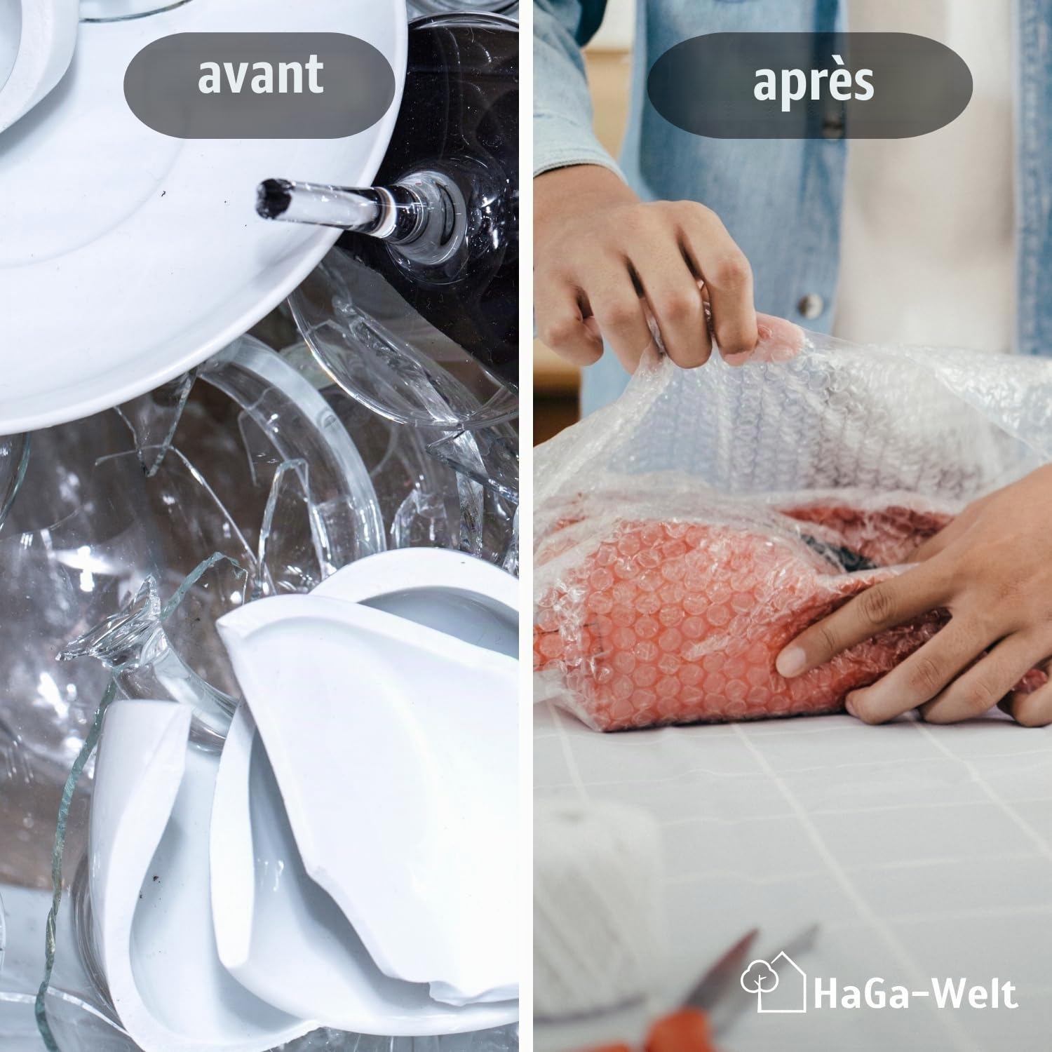 HaGa® Film isolant à bulles 1,2m x 50m Film à bulles pour serre – Protection hivernale pour plantes et légumes – Compatible avec les plantes et résistant aux intempéries