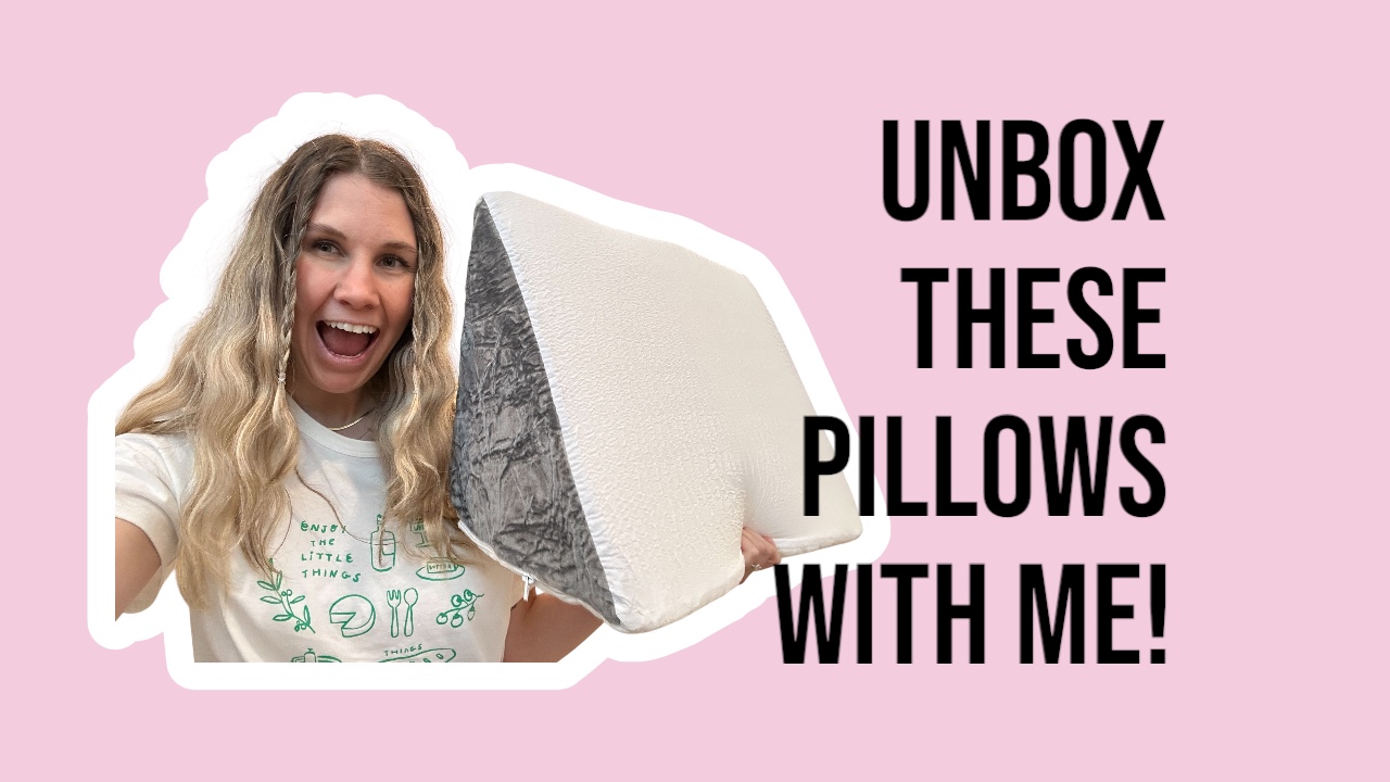 Watch Unbox these pillows with me on Amazon Live