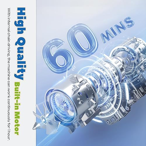 Miniatura 5 de Máquina automática para hacer pasta eléctrica, rodillo de masa de pasta fresca, acero inoxidable (4 cuchillas para fideos planos de 0.079 in, 0.098