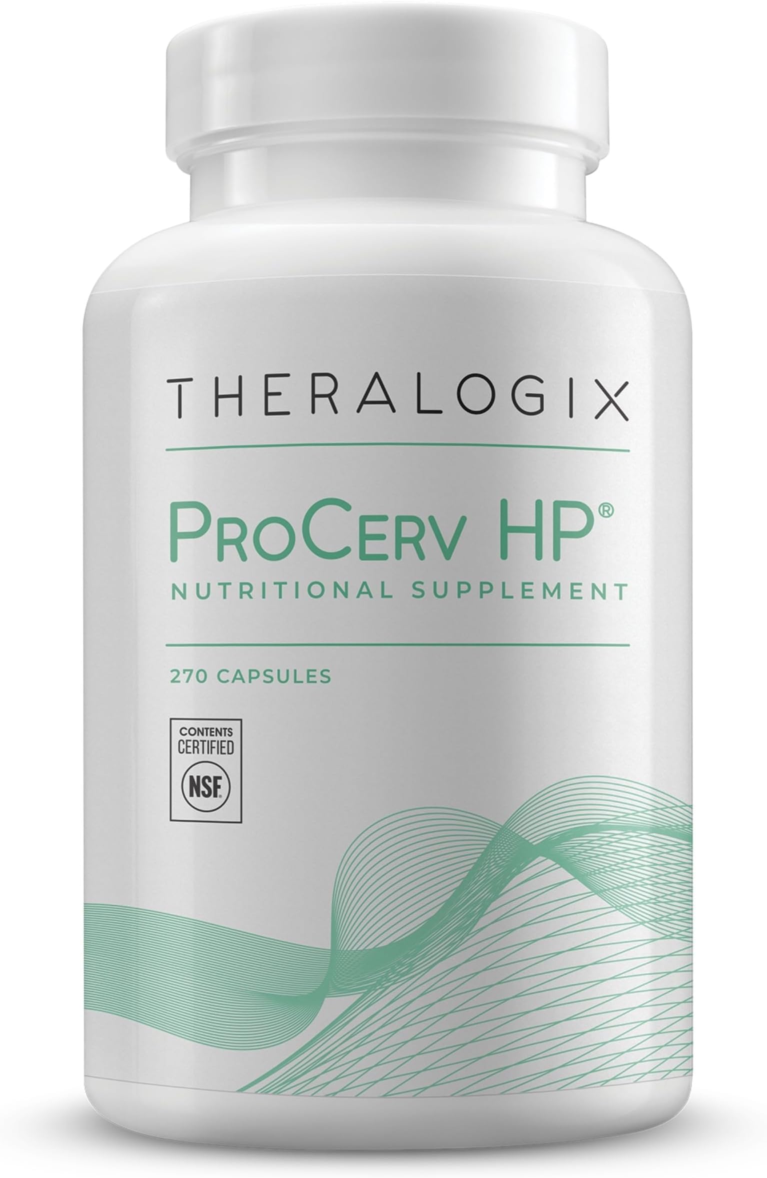 ProCerv HP High-Potency Multivitamin - 90-Day Supply - Support for Women & Men - Immune Support Supplement - Includes Vitamin B, Vitamin C, Vitamin D & Zinc - NSF Certified - 270 Capsules