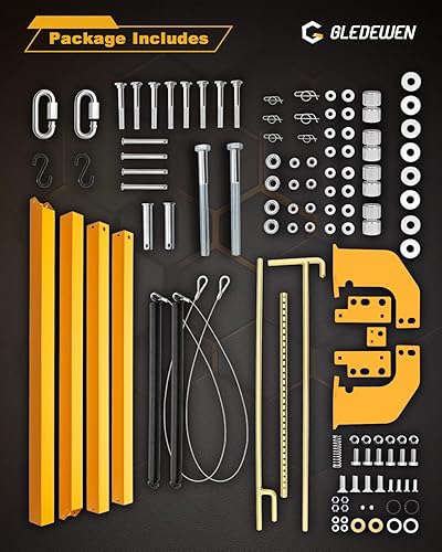 Vista 36 de Gledewen Kit de reemplazo de rodillos de asistencia de elevación de remolque, compatible con kit de asistencia de elevación de portón trasero