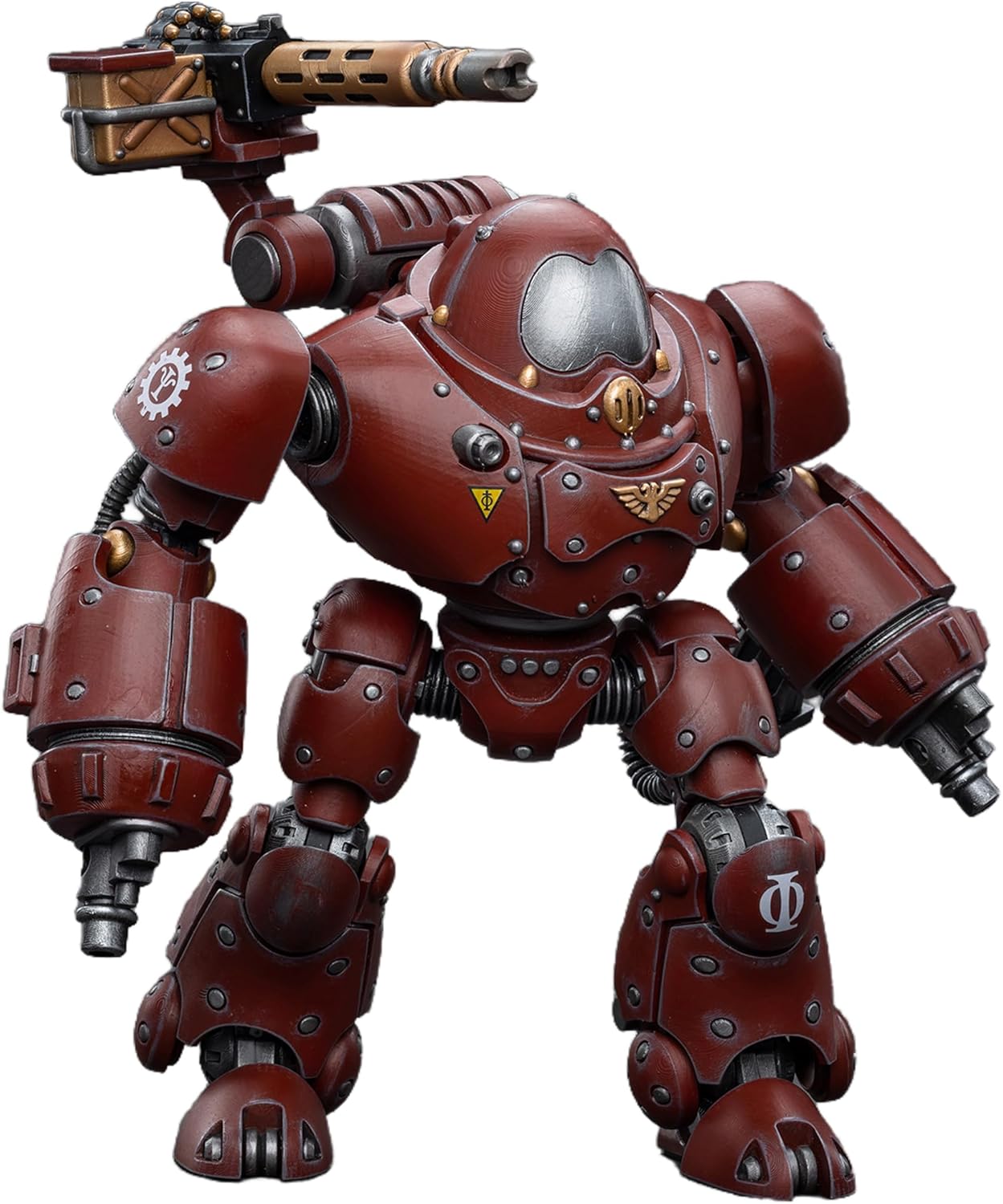 JOYTOY 1/18 Action Figures - Warhammer 40,000 Adeptus Mechanicus Kastelan Robot with Heavy Phosphor Blaster - 9‘’,Classic Character,Collectible,Age 15 and Above