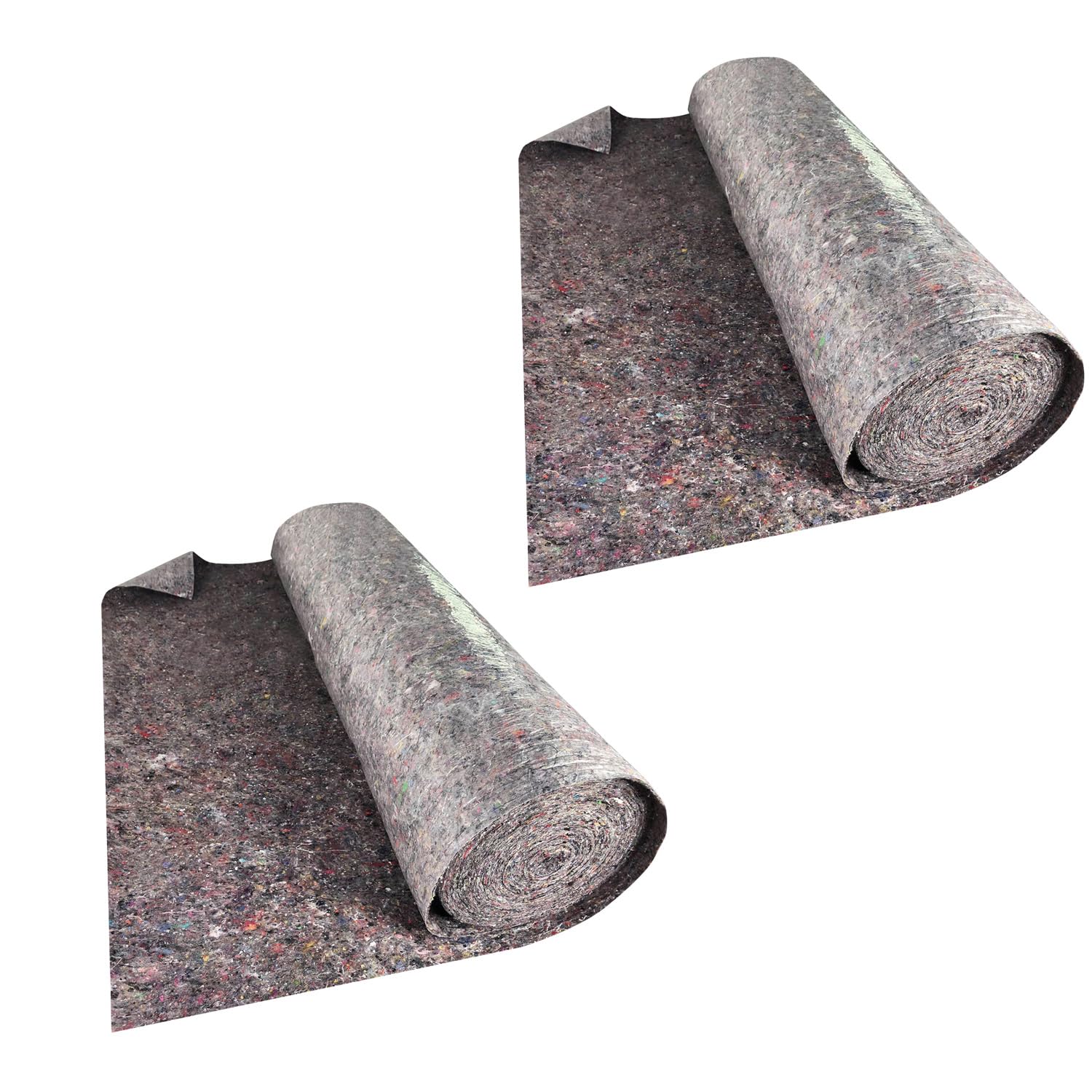 YEATHOR 2X Painter Fleece Floor Protective Fleece with PE Coating Cover Fleece Covering Sheet 180g/m² 100m² Surface Protection for Floor Coverings, Renovation&DIY Enthusiasts