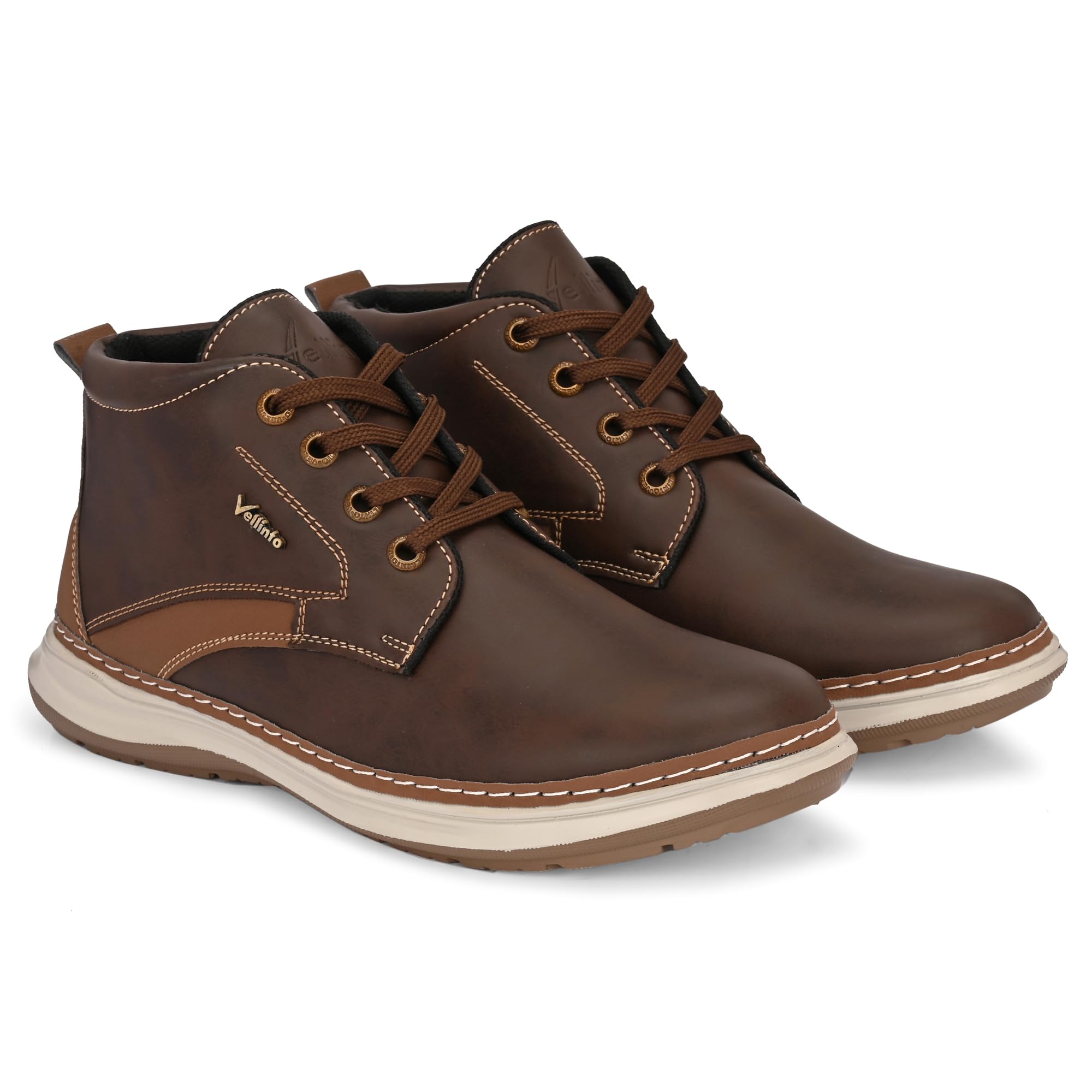 vellinto Stylish OXHIDE Casual Mid-Ankle Party Boots-picture-15