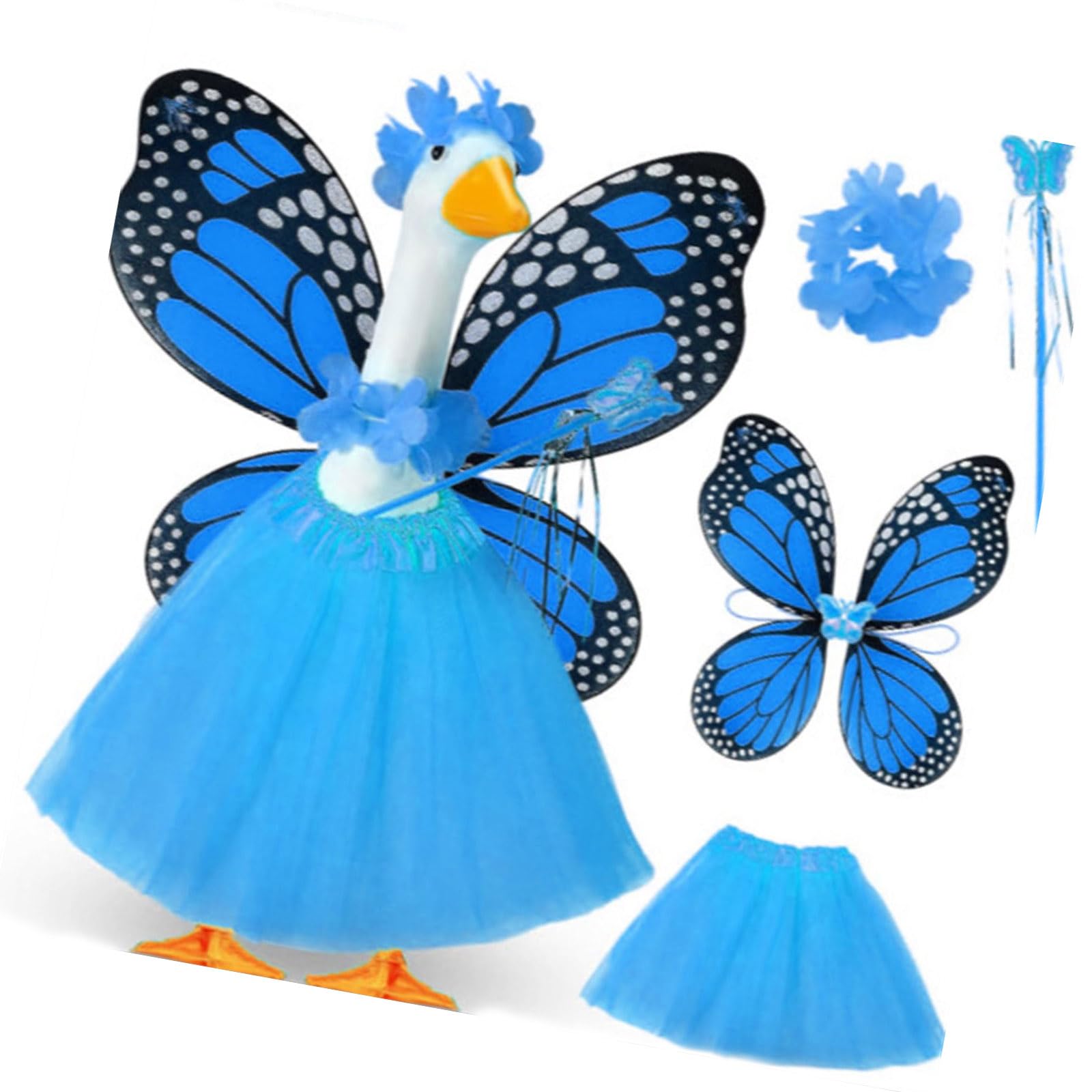 Linvimia Wing Geese Costume for Porch Decoration Geese Outfit Party Accessories Celebratory Home Deck