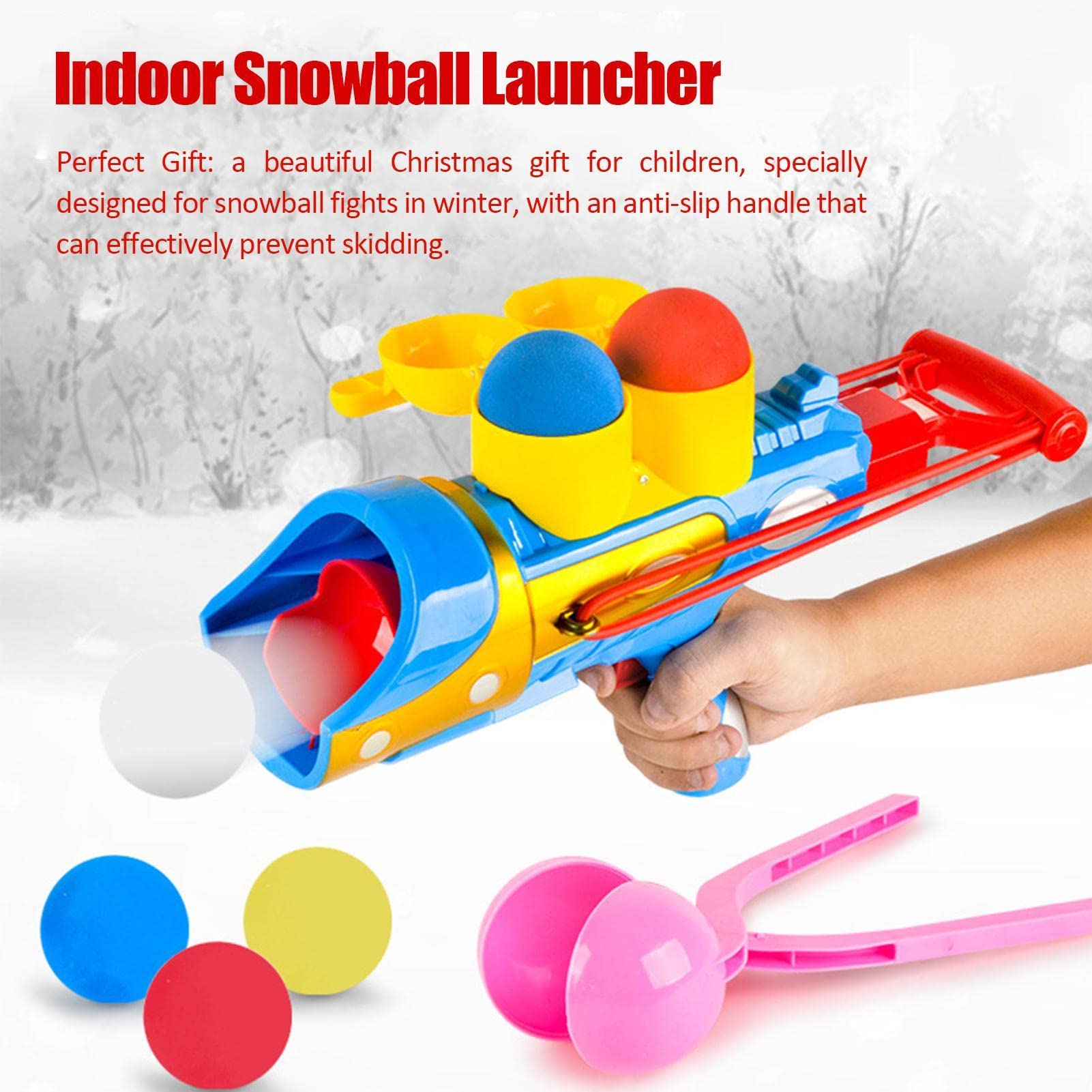 Amazon.co.jp: SURD 雪玉づくり 雪玉作り器 雪合戦 スノーボール