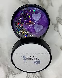 Daisy Johnson Vegan Soy Wax Candle | Quake | Agents Of Shield | Chloe Benney | Marvel Gift Ideas For Women & Men (4oz Candle)