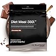 Protein Works | Diet Meal 360 - PLATINUM Innovation, Diet Meal Replacement Shake, Supports Weight Loss, 26 Vitamins & Minerals, Added Flaxseed, Inulin, Omega 3, Chocolate Silk, 33 Meals, 2kg