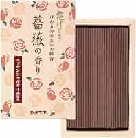 Amazon.co.jp: カメヤマ 花げしき 薔薇の香り ミニ寸 約50g 約