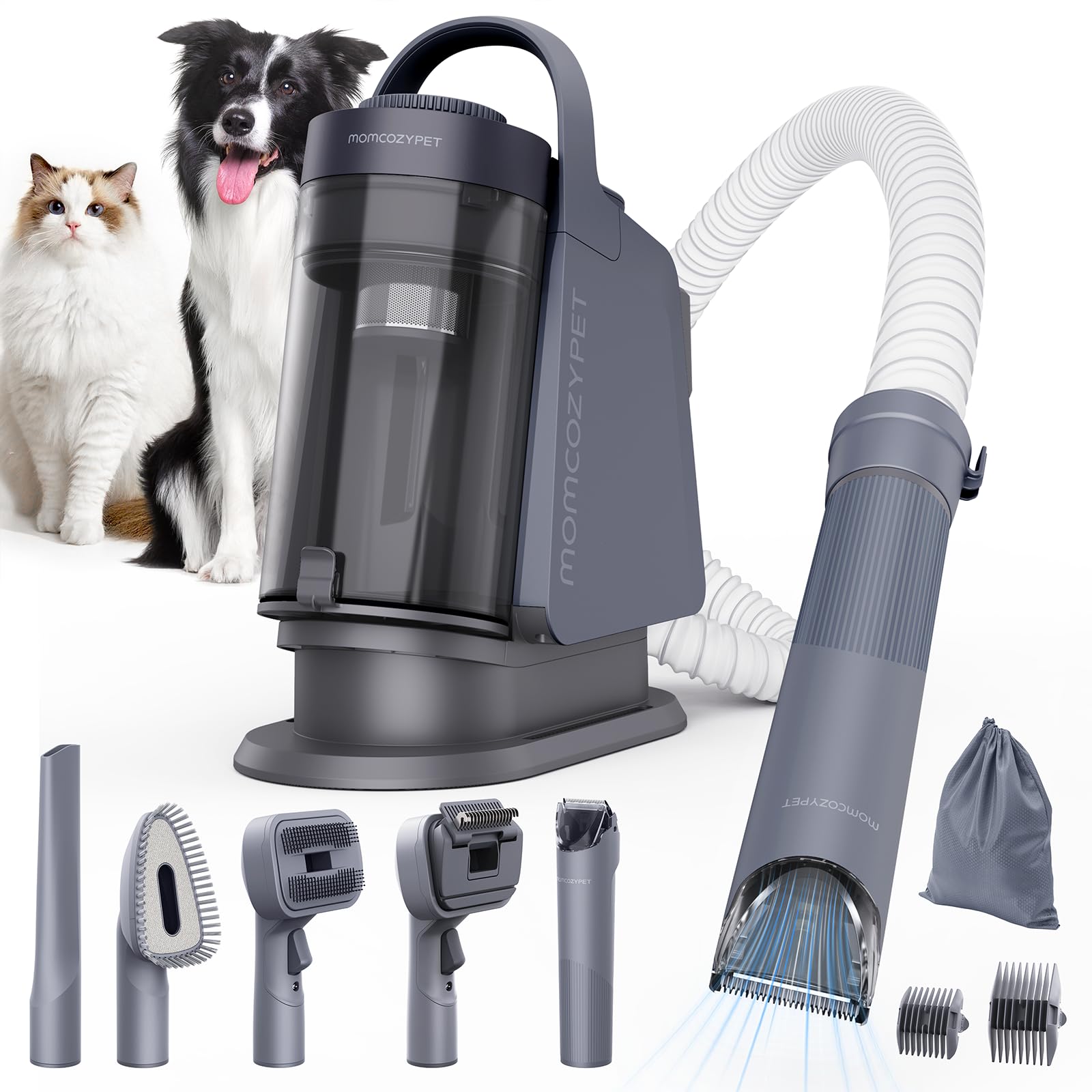 Kit de aseo y aspiradora para perros