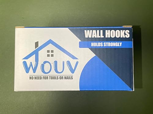 Miniatura 8 de Wall Hooks - 33 lbs Max, Transparent, Seamless, Waterproof & Oilproof - Heavy Duty Adhesive Coat & Towel Hooks(20 Pack)