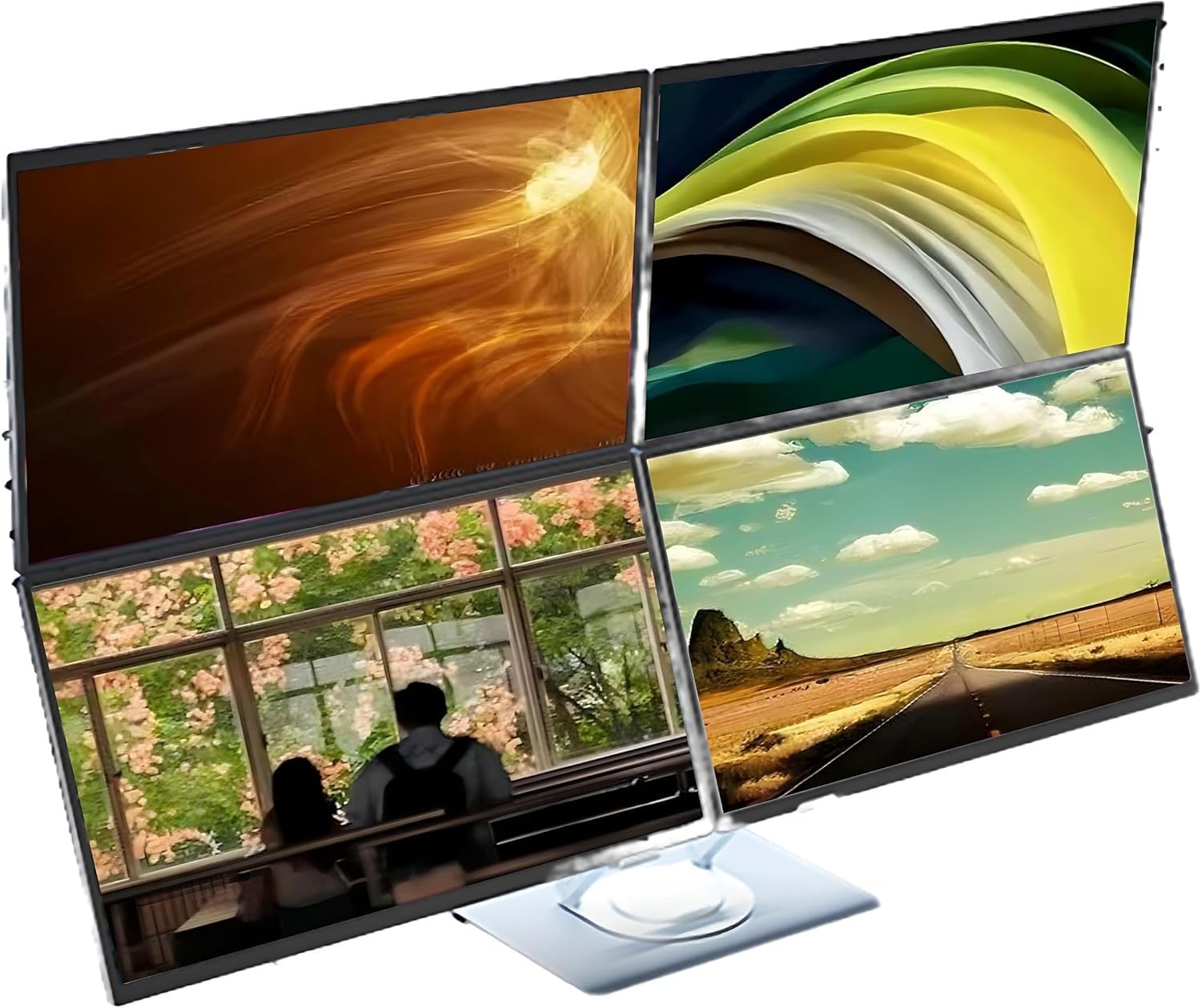 Extensor De Pantalla Para Portátil De 18,5 Pulgadas, Para Programadores | Pantalla IPS FHD 1080p, 60 Hz, 300 cd/m², Compatible Con Windows/Macos/Ios/Android, Para Programadores, Operadores, Creadores