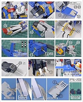 MG ZZガンダム 改造品 Amazon | MG 1/100 MSZ-010 ZZガンダム Ver.Ka改造用ディテール