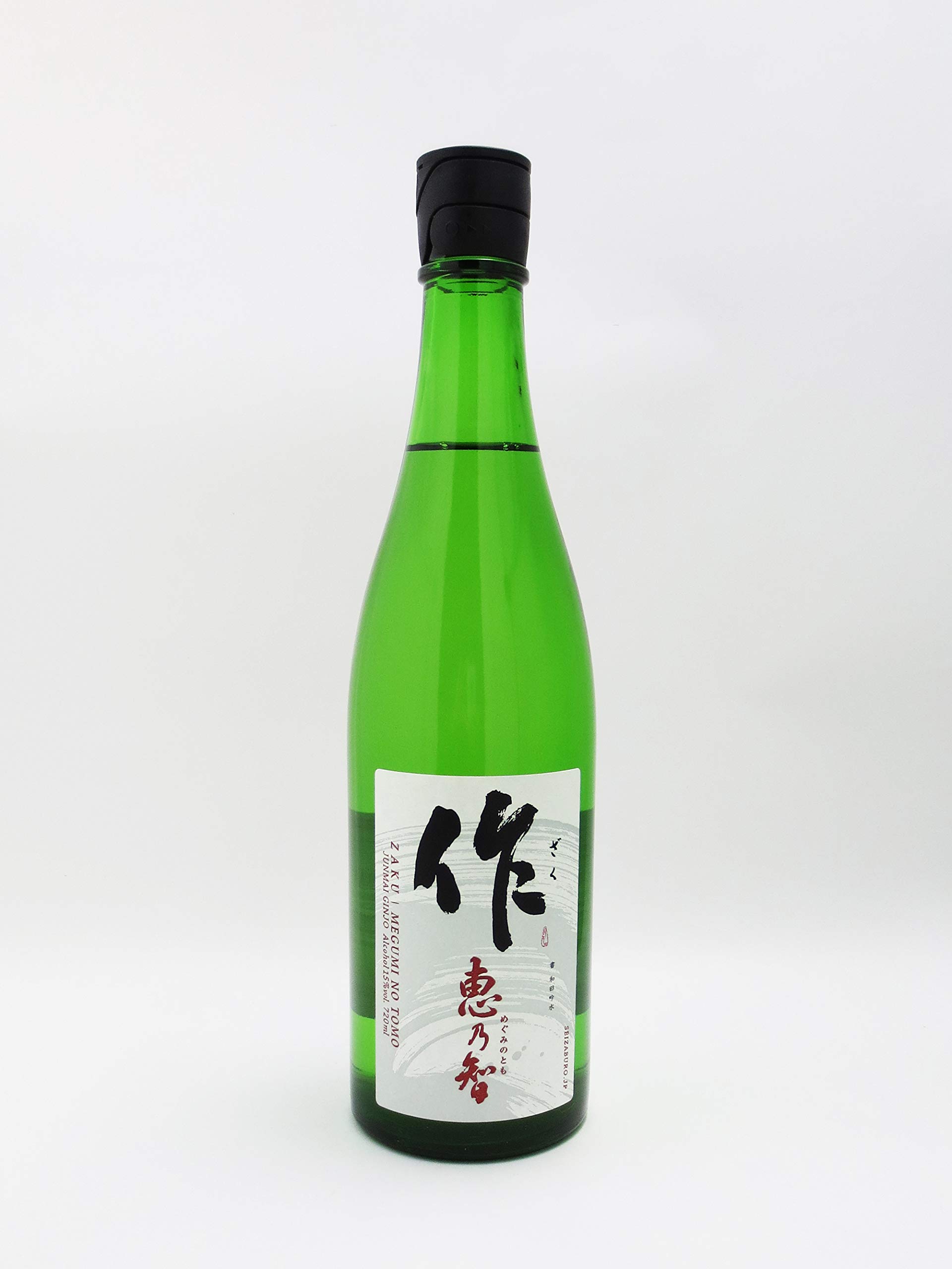 Amazon.co.jp: 作 恵乃智(ざく めぐみのとも) 純米吟醸 720ml : 食品