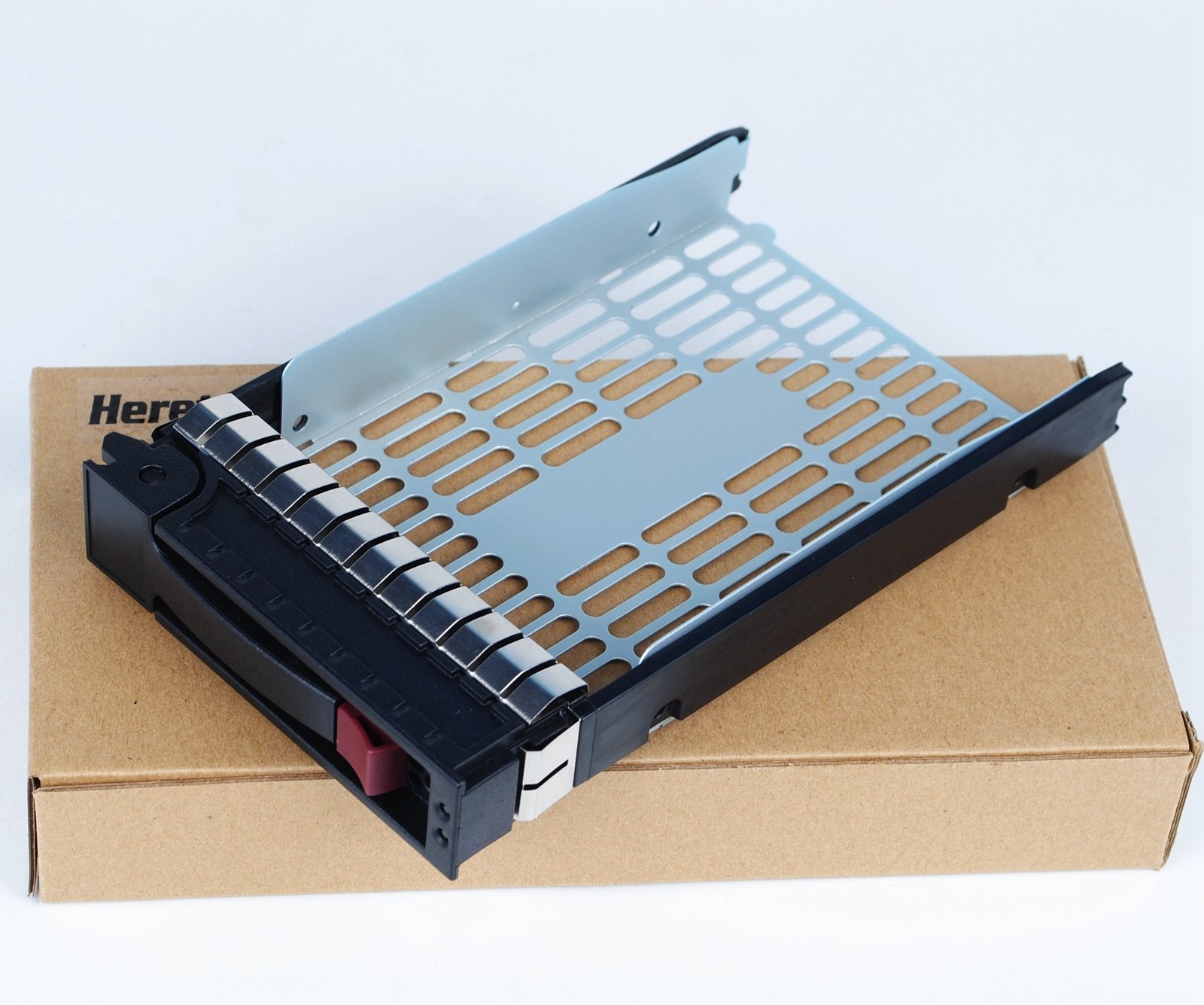 373211-001 373211-002 3,5" Bandeja de Disco Duro Caddie SATA/SAS Tray Caddy para HP Compaq ProLiant DL120 G7 ML350 G4p ML310 ML350 G5 G6 ML370 G5 DL180 G6 con 4 Tornillos