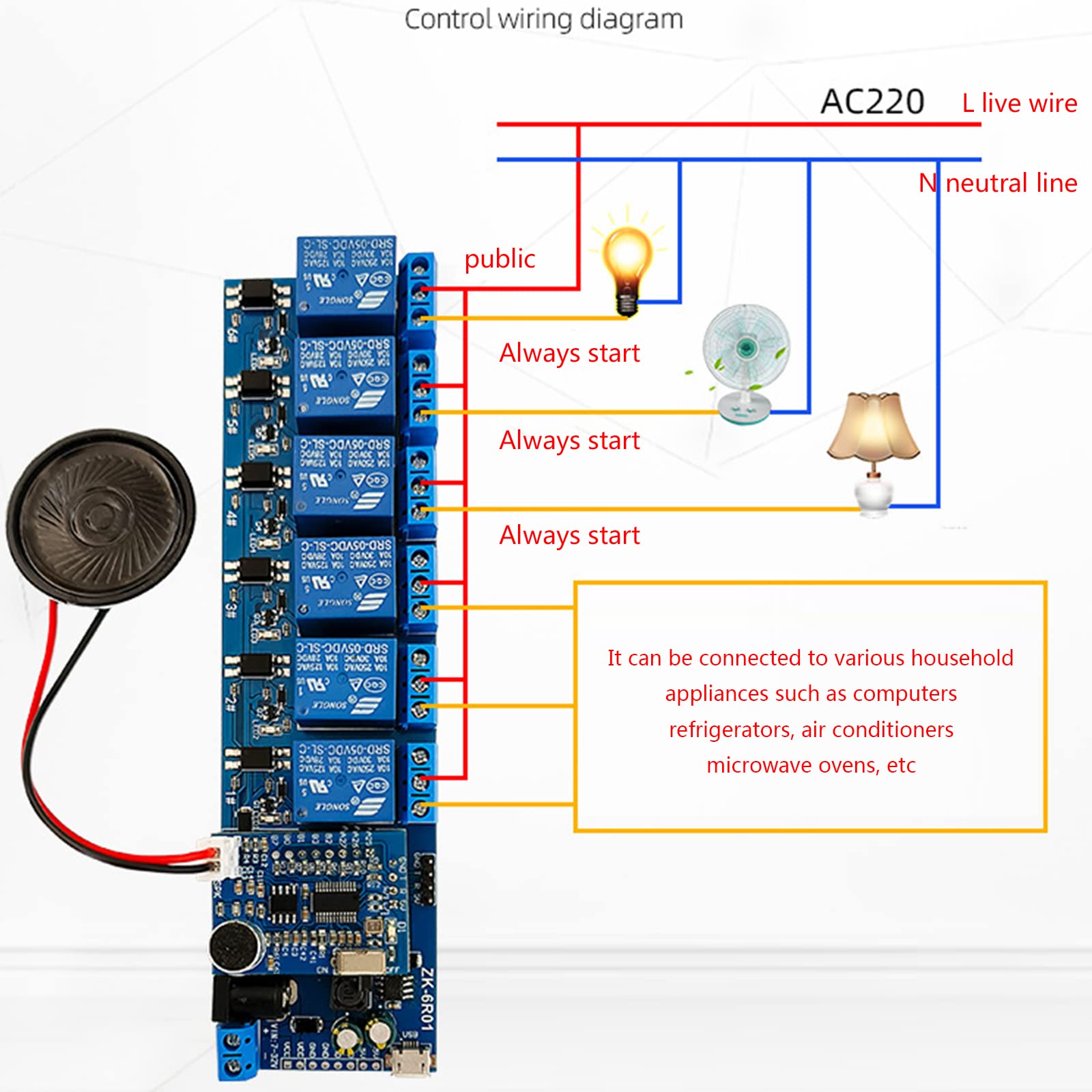 Modulo Riconoscimento Vocale AI Bolvina - Controllo Vocale Offline Per DIY - Foto 4