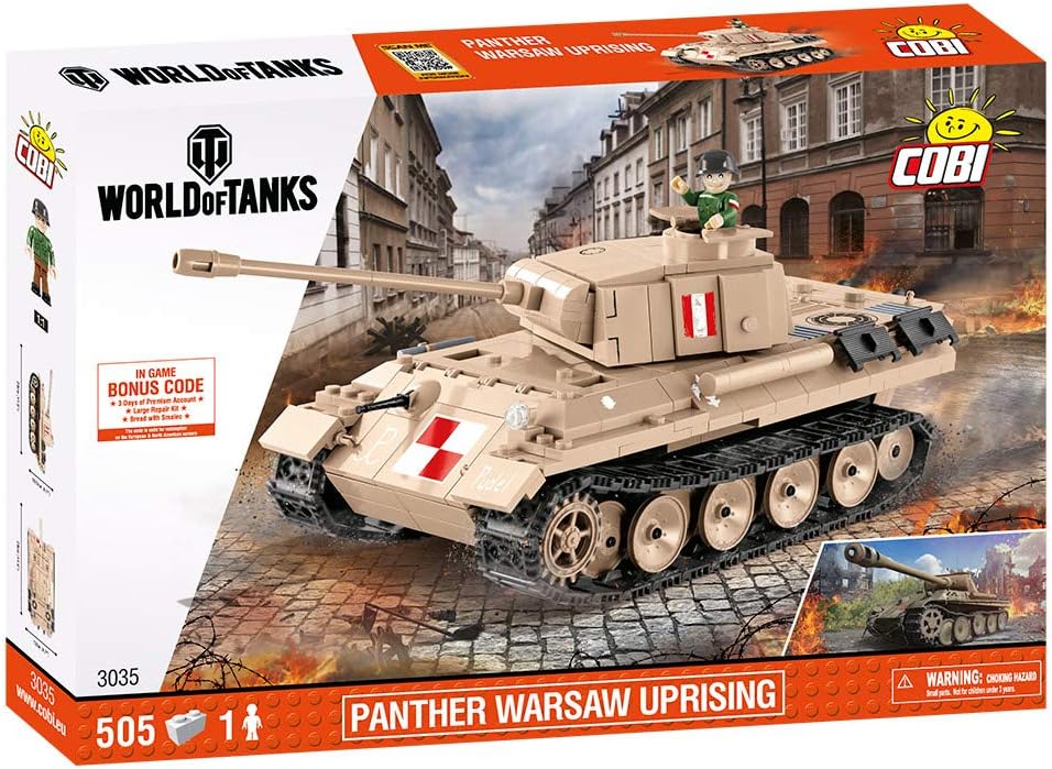 COBI World of Tanks - Panther Warsaw Uprising