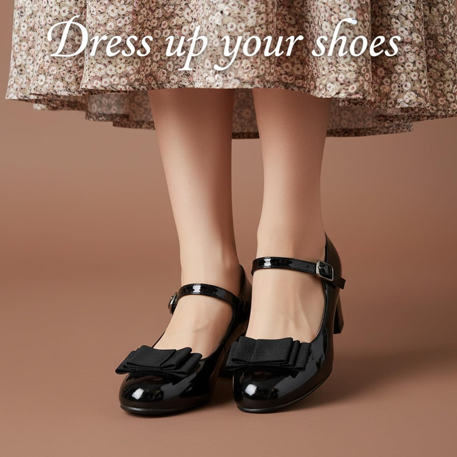 A Pair Black Bow Shoe Clips for Women Dress Shoes, Elegant Plain Ribbon Bow Butterfly Shoe Clips Detachable Shoes Buckles Boot Decoration for Heels Flats Wedding Prom - Image 5