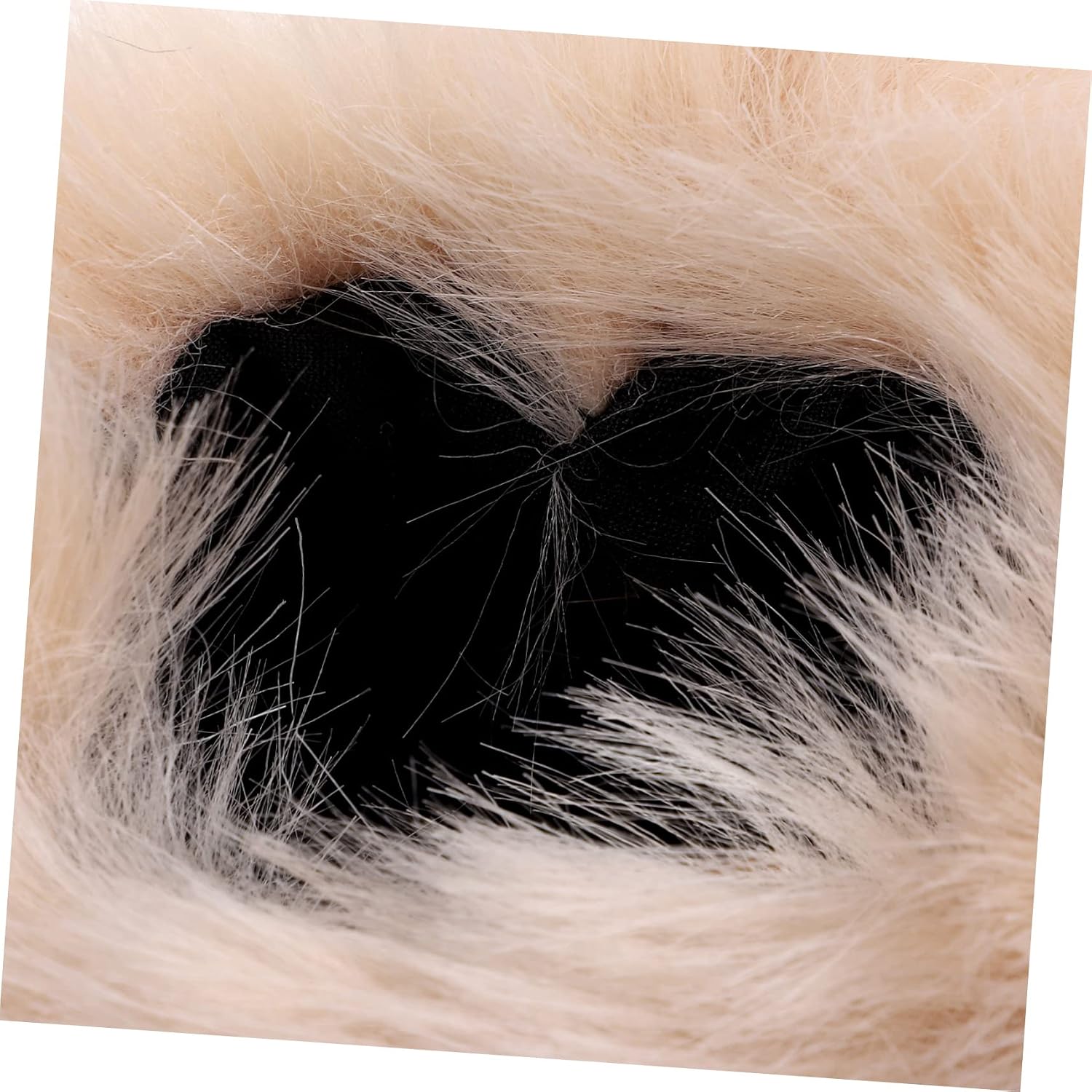 LIFKOME 1pair Faux Fur Wrist Cuffs Women Winter Arm Warmers for Skiing Parties and Outdoor Activities Thick Comfortable Fuzzy Wrist Warmers for Cold Weather