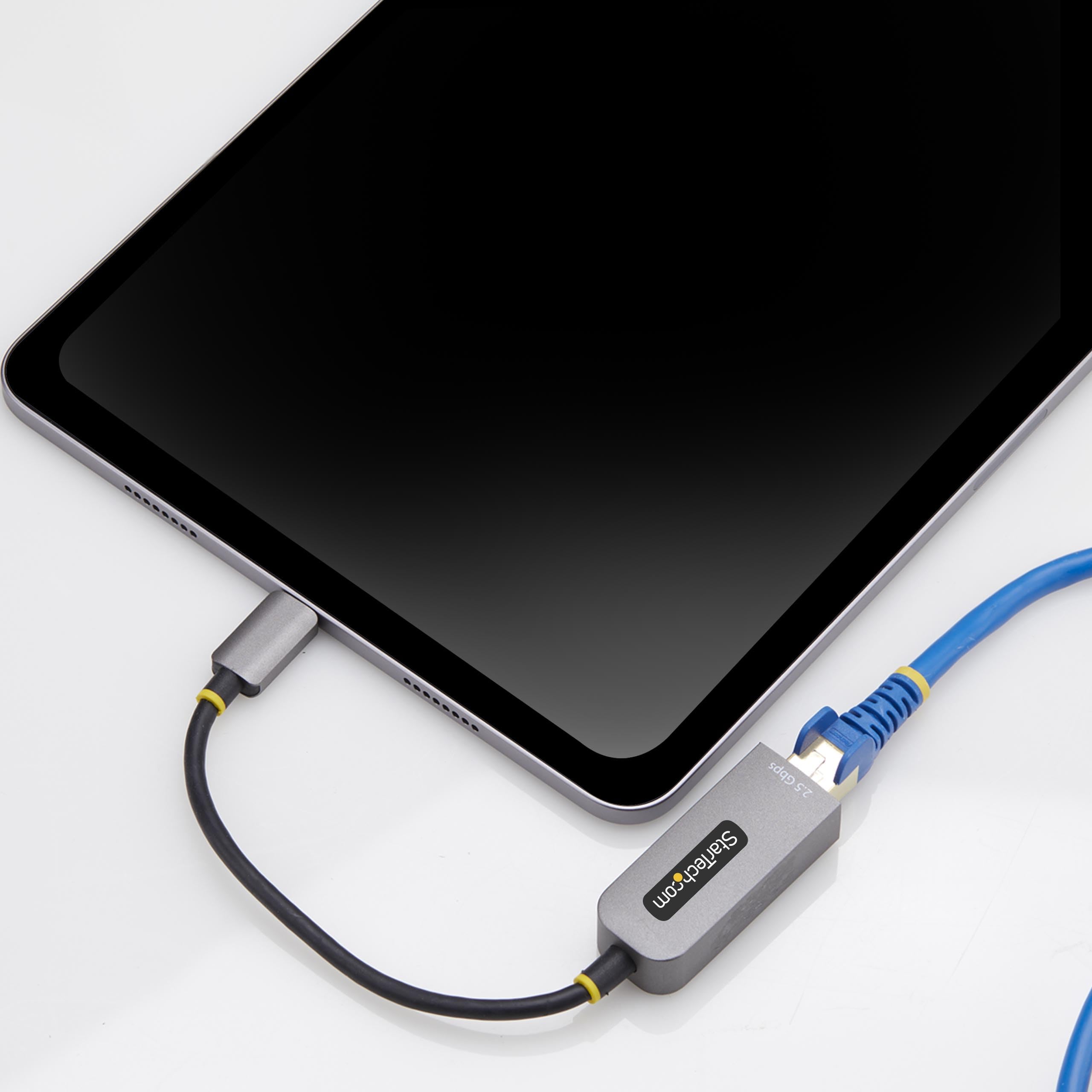 StarTech.com Adattatore Ethernet USB C, Convertitore di Rete/NIC NBASE-T 2.5/1GbE da USB Type-C 3.0 a RJ45; Compatibile TB