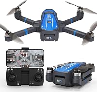 Toladrone TL16 4K kamera drón összecsukható quadcopter kék 1